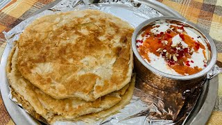 Halwa Paratha Kaise Banaye  Halwa Kaise Kanaye  How To Make Halwa Paratha  Paratha Kaise Banaye [upl. by Barkley2]