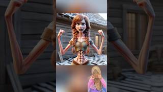 Indila skinny princess anna frozen glow up shortsvideo [upl. by Idahs]