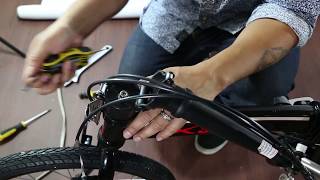 Xspec 20 inch folding bike assemble video [upl. by Dorine]