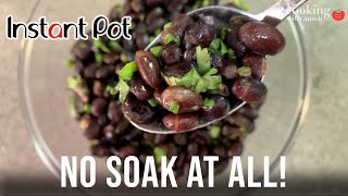 NoSoak Black Beans in the Instant Pot  Quick and Easy [upl. by Atinaujnas11]