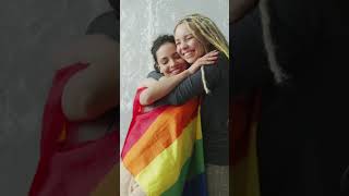 Very beautiful lesbian couple  EVOLLGBT 🌈 loveislove pridelove lgbt couple love lgtbqi [upl. by Assili657]