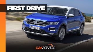 2020 Volkswagen TRoc review  Compact SUV test [upl. by Aicittel]