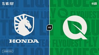 TL v FLY  Week 10 Day 2  LCS Summer Split  Team Liquid Honda v FlyQuest  Game 4 2024 [upl. by Aran]