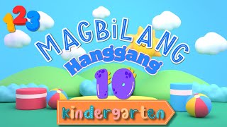 Magbilang Tayo 1 Hanggang 10  educationalvideosforkids kindergarten1amp2 [upl. by Etnovahs]