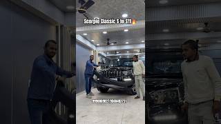 Scorpio Classic S to S11🔥scorpioclassic mahindra blackscorpio viralshort trending [upl. by Vijar395]