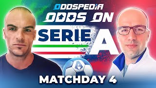 Serie A Predictions 202425 Matchday 4  Best Football Betting Tips Today [upl. by Ninette]