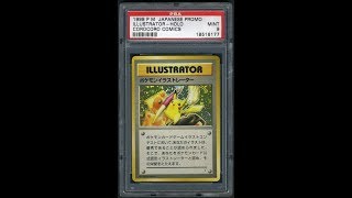 smpratte  Pokemon Pikachu Illustrator Card PSA 9 Mint  The Most Valuable Pokemon Card [upl. by Aniela630]