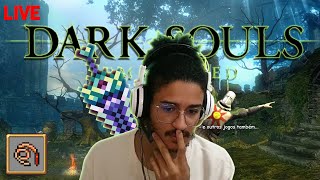 Jogando Dark Souls 1  Terraria  Vampire Survivors [upl. by Prince]