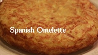 SPANISH OMELETTE  TORTILLA DE PATATAS RECIPE BY SPANISH COOKING [upl. by Bonny]