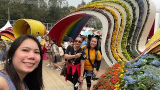 Part 2 FLOWER SHOW 2024 AT VICTORIA PARK HONGKONG SISTERS liliannervarchannel ofwlife hongkong [upl. by Eldred332]