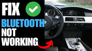 BMW e60 Bluetooth Not Working  How To Fix [upl. by Vernor212]