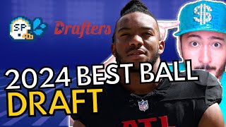 Drafters Draft Hero RB For 500000  2024 Best Ball Draft 111 [upl. by Champ]