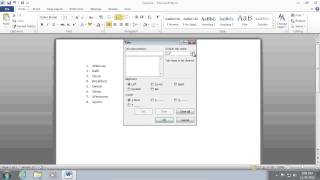 How to set Tabs in Word [upl. by Bresee]