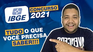 CONCURSO IBGE  CENSO 2021  Edital CEBRASPE [upl. by Lesley]