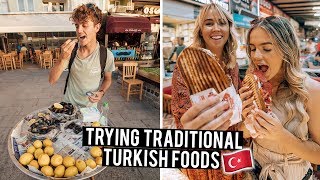 We Tried Traditional Turkish Foods in Canakkale amp Ayvalik [upl. by Kera]