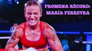 ¡KO A LOS 10 SEGUNDOS Y RÉCORD 😱 María quotDinamitaquot Ferreyra 🧨🥊💥 [upl. by Oxley]