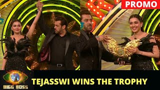 Tejasswi Prakash crowned as the WINNER of Bigg Boss 15  Salman Khan  Grand Finale [upl. by Ellennod338]