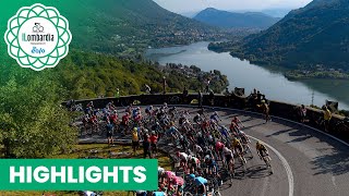 Il Lombardia presented by EOLO 2022  Highlights [upl. by Kitty527]