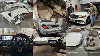 Mercedes S Class 2008 Convented To MAYBACH 2024  Mercedes S Class Modification  New Maybach 2024 [upl. by Craner]