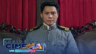 INSIDE THE CINEMA  GOYO Mon Confiado tells about his version of Pres Aguinaldo in the film [upl. by Patrizio636]