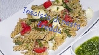 PASTA FREDDA AL PESTO [upl. by Adlecirg619]