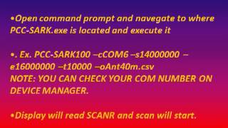 Exporting data from Sark100 antenna analyzer [upl. by Mello176]