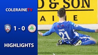 HIGHLIGHTS  Coleraine FC 10 Cliftonville  27th January 2020 [upl. by Santos]