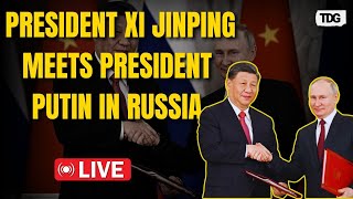 BRICS SUMMIT 2024 Live President Xi Jinping meets President Putin in Russia  China  India [upl. by Noiroc]