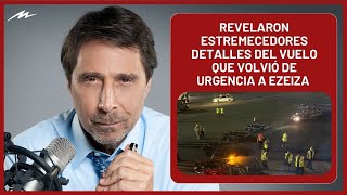 Revelaron detalles del vuelo que volvió de urgencia a Ezeiza tras escuchar ruidos en la bodega [upl. by Notlil]