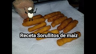 Receta Sorullitos de maíz Puerto Rico [upl. by Nason]