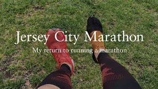 2023 Jersey City Marathon My return to running a marathon [upl. by Nedap610]