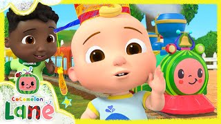 Codys First Train Ride  NEW CoComelon Lane Episodes on Netflix  Full Episode [upl. by Haimorej]