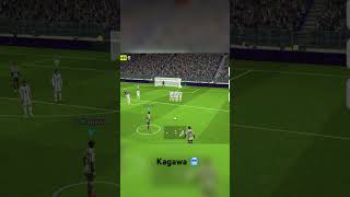 Kagawa Direct Free Kick 🥶  efootball pes efootball2024 efootballmobile [upl. by Trammel]