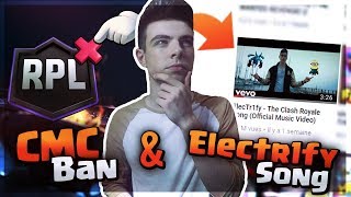 CMCHugh Gets BANNED from CLASH ROYALE league  ELECTRIFYs INSANE SUCCESS with MUSIC VIDEO [upl. by Aryad]