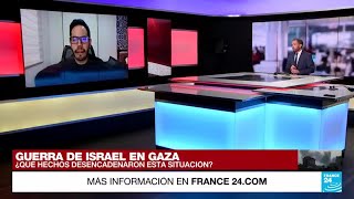 Tras ataque sorpresivo de Hamás a Israel continúan los bombardeos en la Franja de Gaza [upl. by Roxine]