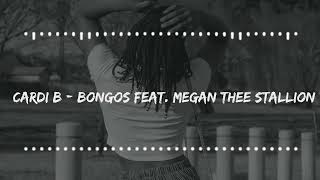 Cardi B  Bongos feat Megan Thee Stallion [upl. by Weidar671]