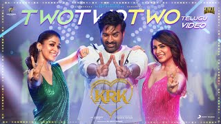 Kanmani Rambo Khatija Two Two Two Video  Vijay Sethupathi Nayanthara Samantha  Anirudh [upl. by Lian]