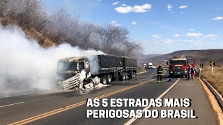 AS 5 ESTRADAS MAIS PERIGOSAS DO BRASIL [upl. by Merrili]