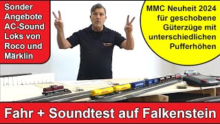 Tolle Soundloks von Roco  Märklin sowie eine MMCNeuheit 2024 [upl. by Anasor628]