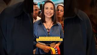 MENSAJE IMPORTANTE DE MARIA CORINA MACHADO 🇻🇪🙏🏻 [upl. by Dustie153]