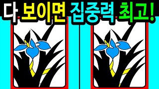 🌈틀린그림찾기두뇌운동관찰력집중력 60대 다 찾으면 천재 차이점 3개 중 2개만 찾아도 초특급 두뇌【다른그림찾기치매예방퀴즈숨은그림찾기어르신 두뇌 개발 퀴즈】 [upl. by Oicneserc381]