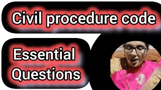 most expected questions in CPCcivil procedure codeLLB students [upl. by Keeler502]