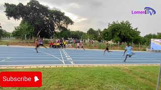 U15 girls 100m Heat 2 GNPC Ghana’s Fastest Human Finals Accra2024 [upl. by Ecire]