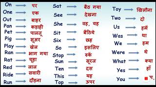 Word meaning Hindi to English youtubeshort english englishgrammar [upl. by Fording147]