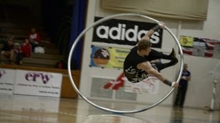 WC 2013 in Wheel Gymnastics Cyr wheel Finals Robert Maaser 1st Place [upl. by Lavotsirc]