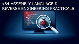 x64 Assembly Language and Reverse Engineering Practicals Course [upl. by Ellertnom]