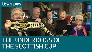 Auchineck Talbot fans delighted as team faces pinnacle match in Scottish Cup  ITV News [upl. by Creigh720]