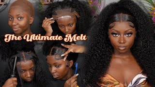 EASY amp VERY DETAILED Bald Cap Method  Frontal Wig Install FOR BEGINNERS  Step By Step  West Kiss [upl. by Nnyledam]