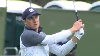 Jordan Spieth  All Televised Shots Round 1 Pebble Beach ProAm [upl. by Neleb]