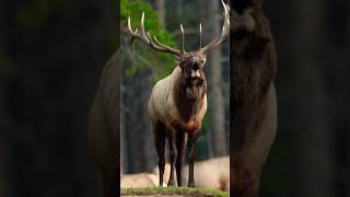 Bull Elk Bugling 🫎 bullelk youtubeshorts shortvideo [upl. by Acinorej721]